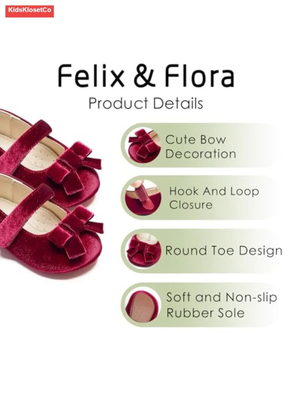 Soft Sole Baby Walking Shoes Anti-Slip Mocc Hook & Loop